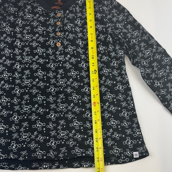 Honest Baby Clothing Company Unisex Black and White Skull Pajamas - Picture 7 of 14